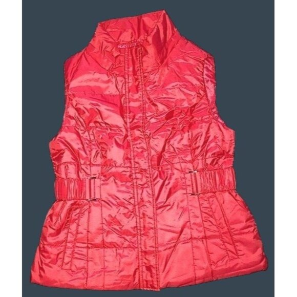 NEW YORK & COMPANY- WOMENS WARM PUFFER ZIP-UP CLOSURE PUFFER VEST SIZE MEDIUM - Picture 1 of 6